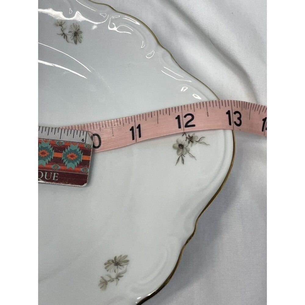 Platter Bavaria Made In Germany Charming Barbara Pattern  Large 15" Mitterteich - Picture 12 of 13